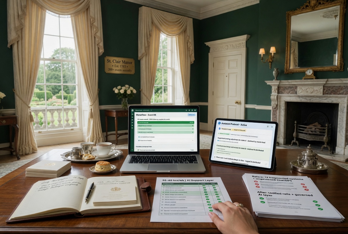 Luxury wedding venue